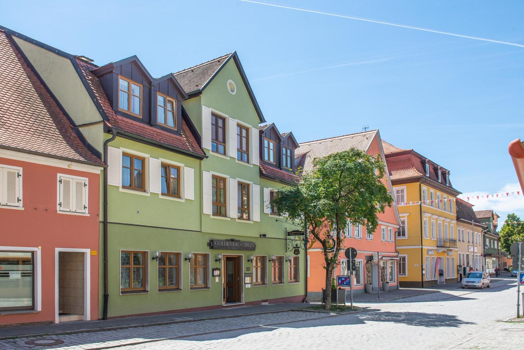 Hotel-Garni Goldener Schwan Bad Windsheim Exterior photo