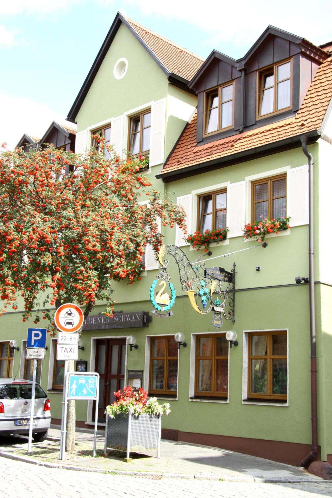 Hotel-Garni Goldener Schwan Bad Windsheim Exterior photo